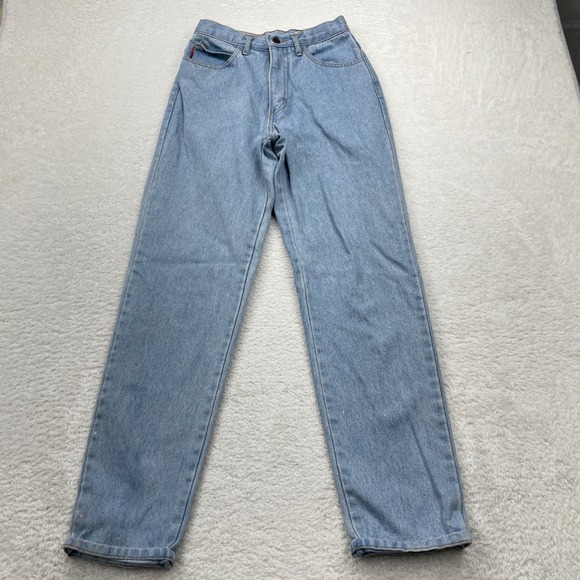 Vintage Hang Ten Jeans Women's Light Wash Denim High Waist 90s Mom Jeans - Picture 1 of 10